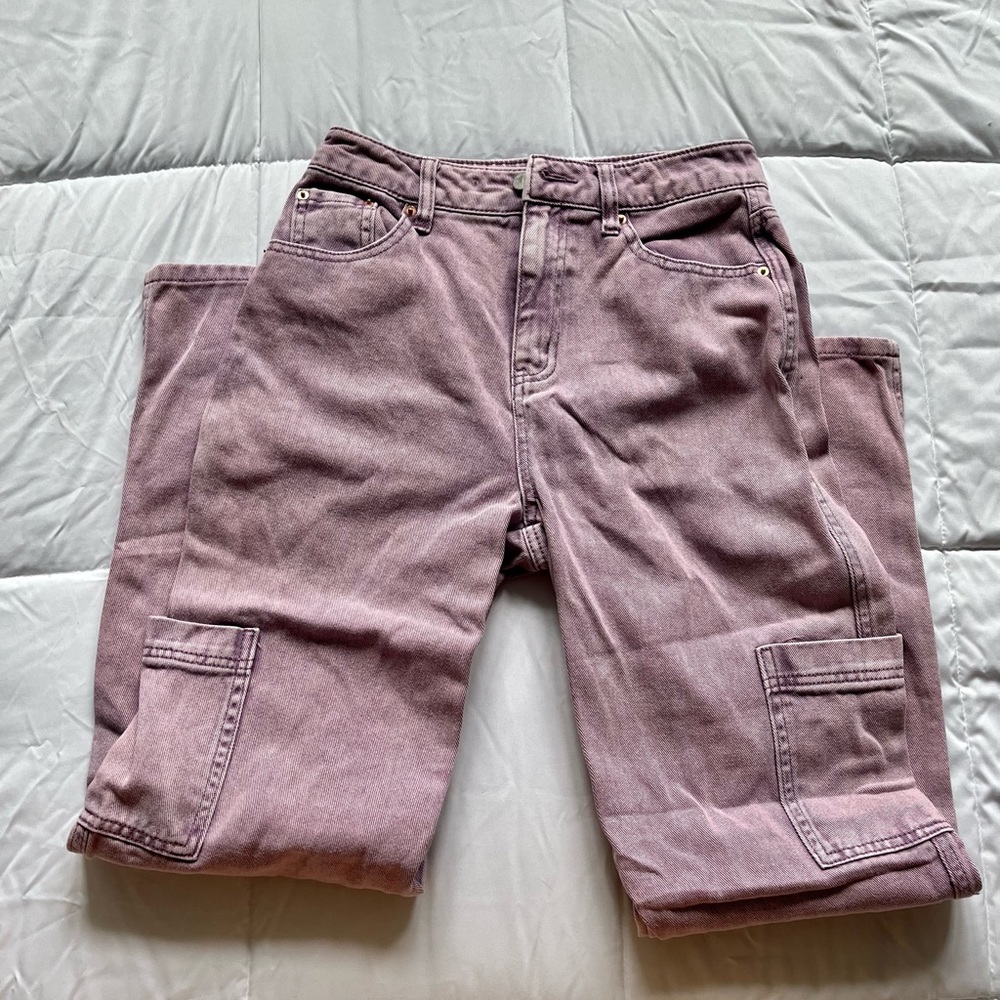 Purple Wash Jeans- Size 26